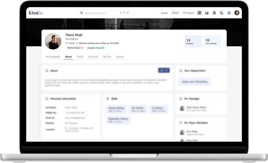 Assessment Management Interface