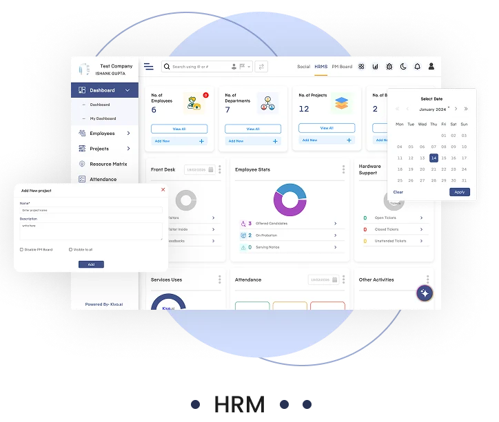 HRM Dashboard